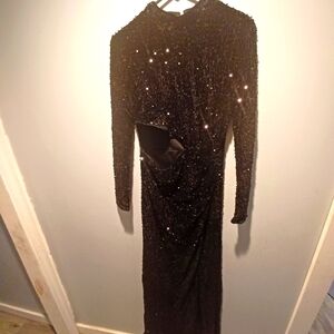 Black sparkly dress